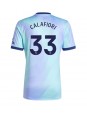 Arsenal Riccardo Calafiori #33 Alternativní Dres 2024-25 Krátký Rukáv